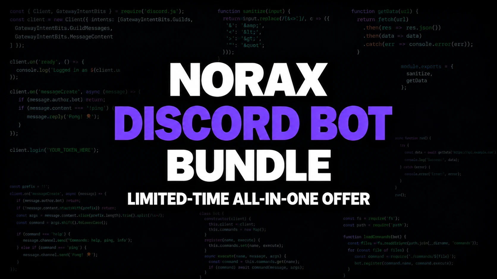Norax Discord Bot Bundle